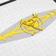 Alive.jpg STL file Ear Save Mask Pearl Jam Alive Logo・3D printable model to download