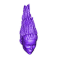 Half Alien Head.stl Alien Girl - SPECIES Parte 1 por SPARX