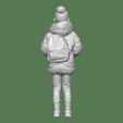 DOWNSIZEMINIS_girl_jacket131c.jpg GIRL WITH JACKET AND BAG FOR DIORAMA PEOPLE CHARACTER