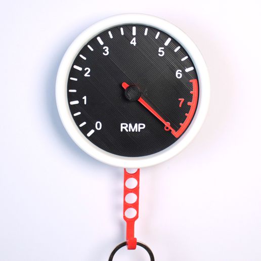 🚗 Car Cluster Set - Fuel water speed and RPM Gauge key holder・ 3D File ...