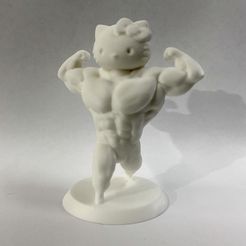 C68FE3F6-FF33-4CCF-B54B-5BFF04F8C5FB.jpeg Fichier OBJ HELLO KITTY SWOLE corps・Design à télécharger et à imprimer en 3D