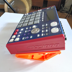download-4.png Adjustable Desktop Stand for AKAI MPC1000 (Print-In-Place)