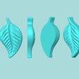 c1.jpg 09 Tropical Leaf Mold Collection - Silicone Maker