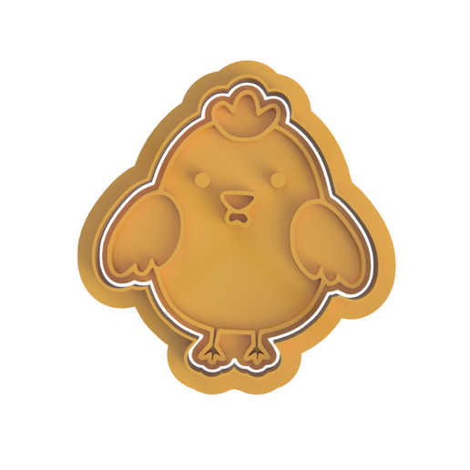 Chicken.png Fichier STL Jeu de moules à biscuits Animaux de la ferme (version commerciale)・Plan à imprimer en 3D à télécharger, dwain