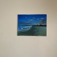 2.jpg STL file Canvas painting wall hanger・3D printable design to download