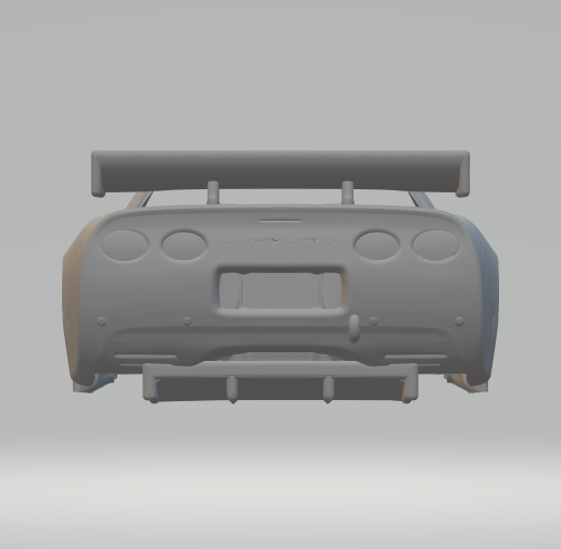 🚙 chevrolet corvette race car・ STL File for 3D printing・Cults