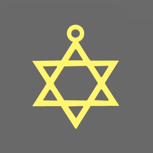 Star of David Pendant