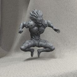 boros.jpg Free 3D file Lord Boros - One punch man・3D printer model to download