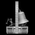 Untitled-3.jpg AC DC Hells Bells whith base 3D print model