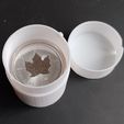 Once-3.jpg STL file Silver storage box: Ounces in standard X10 capsules.・3D printer design to download