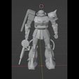 IMG_20230808_200209.jpg Low Poly Zaku II [Ranged] from Gundam Evolution Game