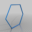 hexaleafframe.png Lithophane Hexaleaf LED panel