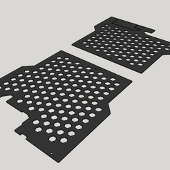 plaques_protection_ULTIMATE.png Fichier STL gratuit DiscoUltimate - plaques protection nid d'abeille・Objet imprimable en 3D à télécharger