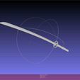 meshlab-2024-01-21-07-05-15-51.jpg Bleach Kuchiki Rukia Sword Printable Assembly