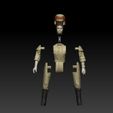 ScreenShot291.jpg Starwars princess Leia Action figure Kenner style 3d printing
