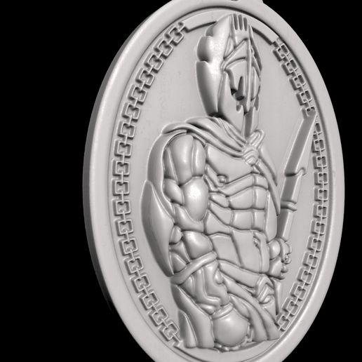 warrior-man-update-06.jpg warrior man Ancient Pendant Necklaces for Men