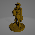 Cap-Technician.png STL file Sci-Fi Technician With Trucker Cap・3D printing model to download