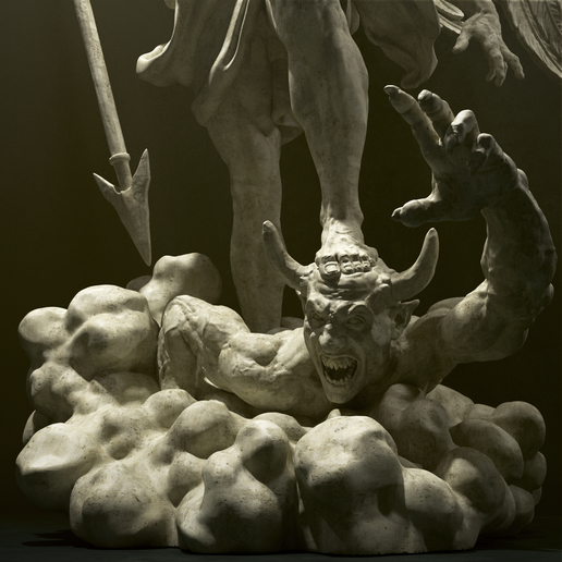 Close2.png Archangel Michael 3D Print