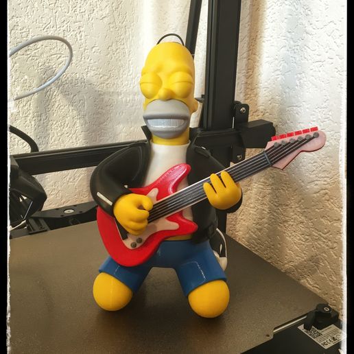 Homer Rocks - Color Print