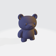 8.png Ourson - modèle 3d