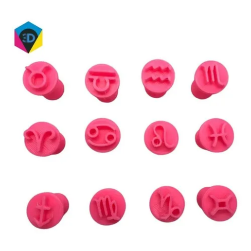 signos3.png CARIMBO DE BRIGADEIRO SIGNOS DO ZODÍACO - LEÃO