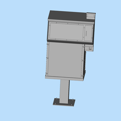 📫 64 xbb Street Scene Mailbox 02 Miniature Model・ STL File for 3D ...