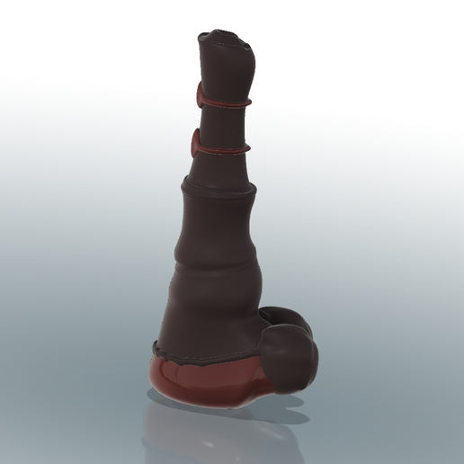Pferd Real Size anal vaginal plug fest gefllt wichsen dong schwanz  penis fetisch hintern vagina spielzeug masturbator erwachsenen dildo  schwanz jap-308B 3d print cnc STL Datei fr Cults