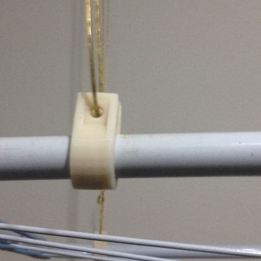 Hanging Hook for ceiling clothesline (Presilha de suspensão para varal de teto)