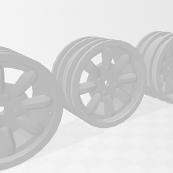 Capture 1.PNG STL-Datei 1/10 type MINILITE vintage wheels herunterladen • Objekt zum 3D-Drucken, RCGANG93