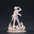 Makoto_Grey_3.png The Protagonist / Makoto  - Persona 3 Reload Game Figure for 3D Printing