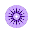 Imp-Half-Frt01.stl Turbojet Engine, 1st Generation, Double-Sided Impeller type