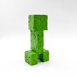 IMG_3419.jpg MINECRAFT FLEXI-CREEPER ARTICULATED PRINT IN PLACE CREEPER