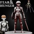 001-DARCE.jpg D'ARCE FEAR AND HUNGER TABLETOP D&D RPG darce miniature figurine – scale STL Fan Art
