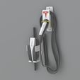 Untitled 735.jpg **TESLA MOBILE CHARGER GEN 2 - CABLE HOLDER WALL MOUNT Bracket for Gen2 UMC North America and EUROPE with bonus Tesla drink coasters included !