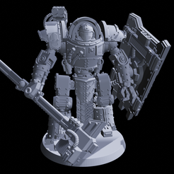 1.png Archivo STL Vehículo autónomo de combate 2・Idea de impresión 3D para descargar