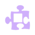 PuzzleFrame-stl_Front.stl Puzzle Picture Frame - Square Image - Interlocking