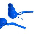 eaueateauaeiaeiuieaei.jpg snowman  mold / Snowball Maker Tool /  snowman Maker Snowball Tool / Toy Children Snow Sport / Snowball Maker Tool with Handle Snow / Duck Snowball Maker