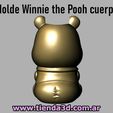 winnie-the-pooh-cuerpo-5.jpg Winnie the Pooh Body Pot Mold