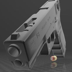 Glock 18-1.JPG STL file GLOCK 18・3D printable model to download, Wij