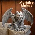 MMM_Gargoyle-1a-copy.jpg Gargoyle, Spooky Articulated Flexi,  Multicolor 3MF