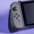 04.JPG Fichier STL Nintendo Switch - Poignée ergonomique (Original + OLED)・Modèle à télécharger et à imprimer en 3D