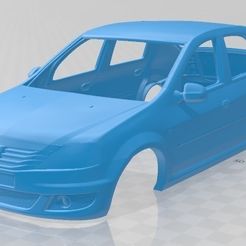 Renault-Logan-Sedan-2011-1.jpg Fichier 3D Renault Dacia Logan Sedan 2011 Imprimable Carrosserie Voiture・Design pour impression 3D à télécharger, hora80