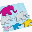 elephants.JPG Elephants Sorting and sizing, repetitive sequences