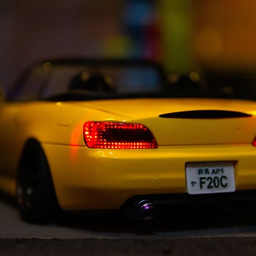 Download STL file Tail Light Car Shop Light S2000 Tamiya 1