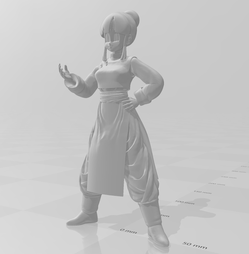 2.png STL file Chi Chi (Adult) - Dragon Ball 3D Model・Template to download and 3D print, lmhoangptit