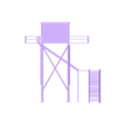 Security guard watch tower.obj Security guard watch tower
