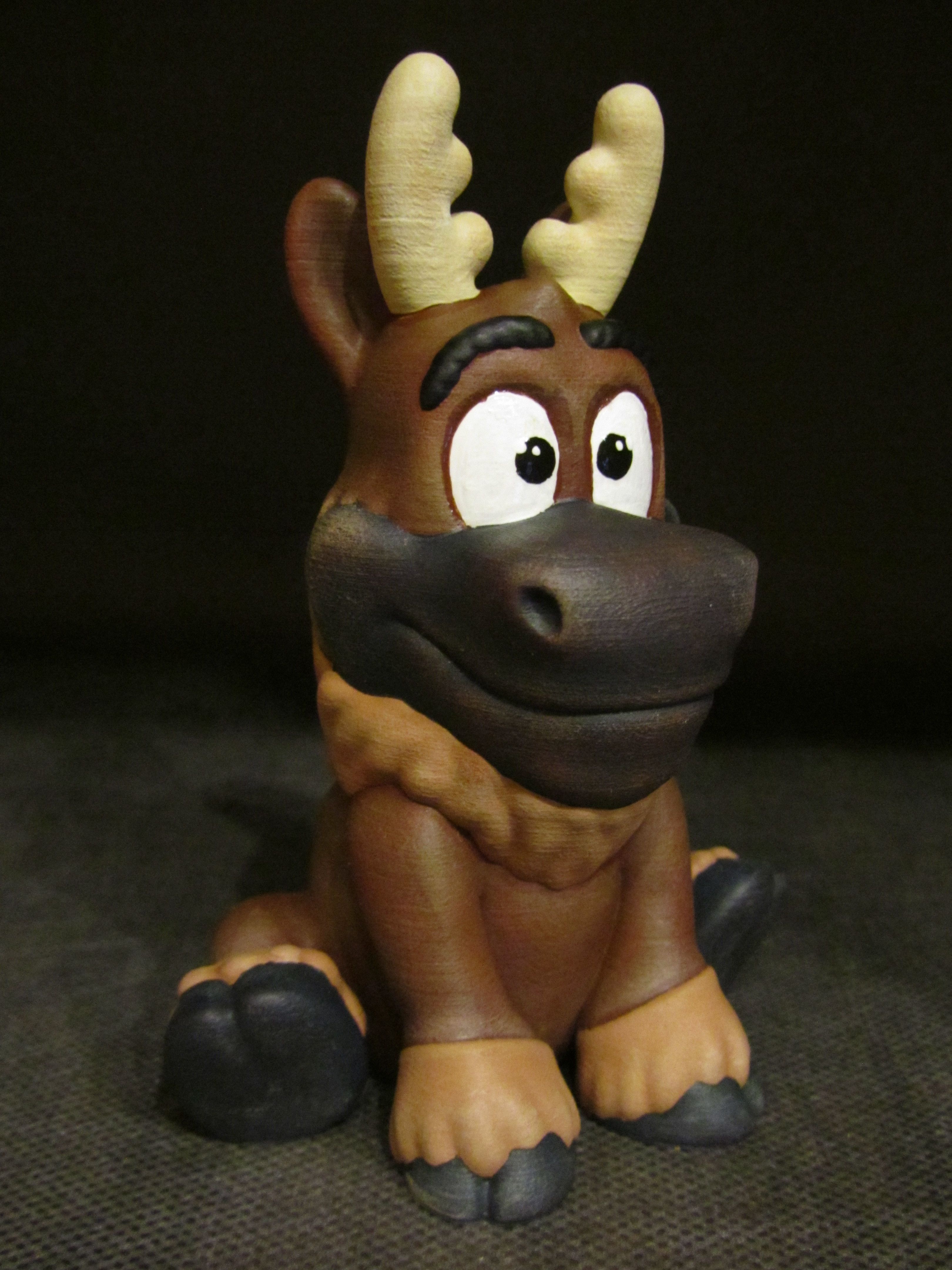 Sven Riender Descargar archivo STL Sven Reindeer (Easy print no support) • Objeto ...