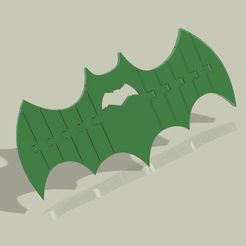 Articulated_Bat_v6.png Free STL file Flexi Articulated Bat・3D printable model to download, AirwavesTed