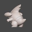 ZBrush-Document6.jpg Pokemon gible evolution line