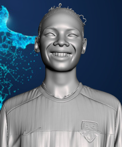 Trinity Rodman Bust Washington Spirit Football Player Women's Soccer League